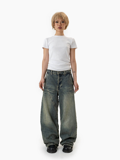 Джинсы BJEANS03 (размер L, цвет Синий)