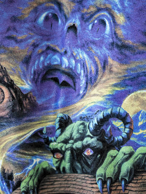 Футболка HORROR СAMP (размер XL, цвет Белый)