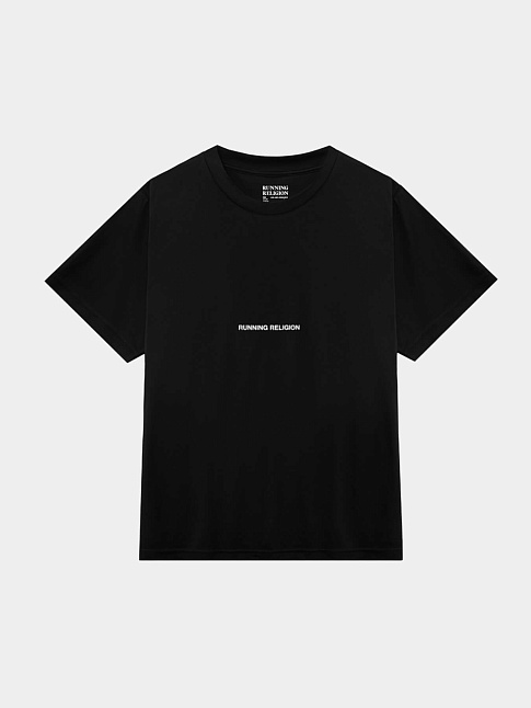 Футболка LINE LOGO (размер XL, цвет Черный)