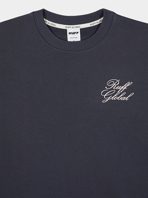 Свитшот OVERSIZED  (размер S, цвет Темно-серый)