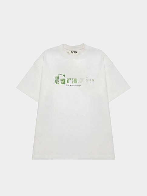 Футболка AYWA MAGLIETTA GRAZIE (размер L-XL, цвет Белый)