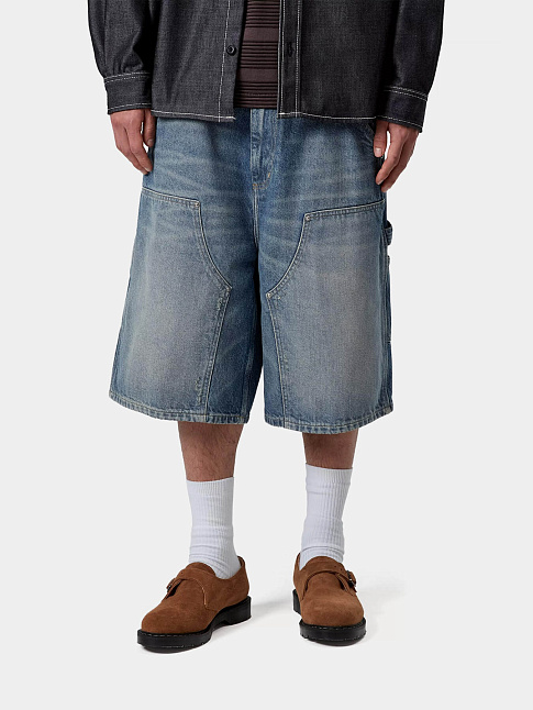 Шорты OG ADEN DOUBLE KNEE (размер XXL, цвет Голубой)