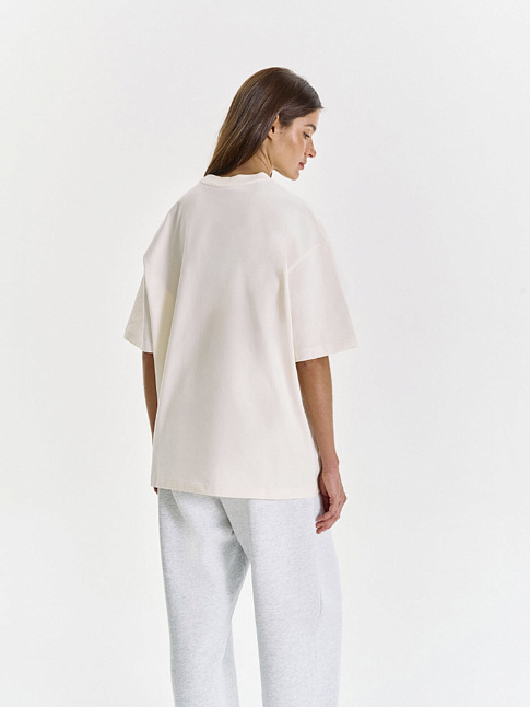 Футболка LOGO DE BASE 02 (размер XL, цвет Белый)