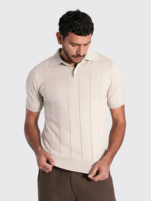 Поло JACOBS (размер M, цвет Бежевый)