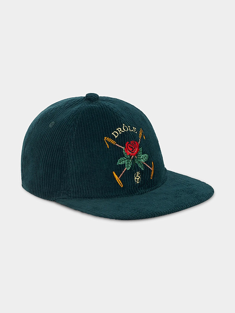 Кепка VELOURS DROLE ROSE (размер one size, цвет Зеленый)