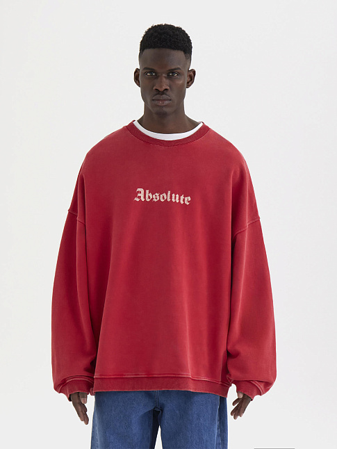 Свитшот ABSOLUTE (размер S, цвет Красный)