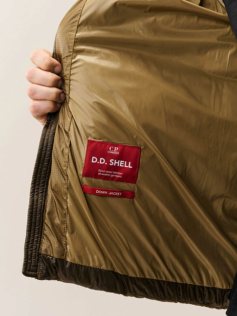 Пуховик D.D. SHELL HOODED PUFFER (размер L, цвет 340)