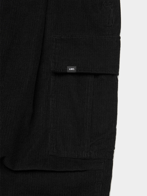 Брюки CORDUROY WIDE CARGO (размер S, цвет Черный)