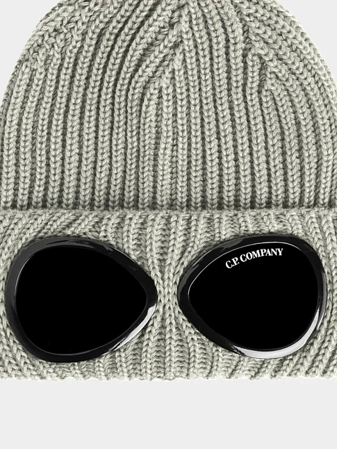 Шапка Extra Fine Merino Wool Goggle (размер one size, цвет Светло-серый)