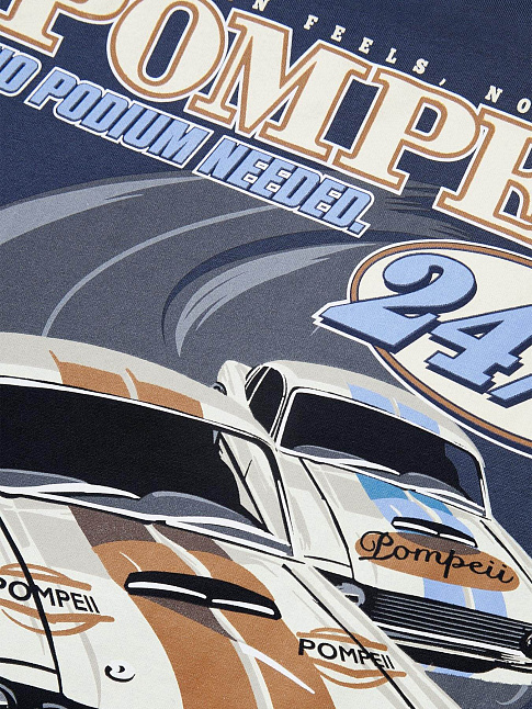 Футболка WHAT ́S THE RUSH (размер M, цвет Темно-синий)