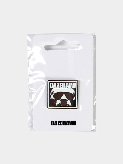 Значки DAZE RAW LOGO METAL (размер one size, цвет Черный)