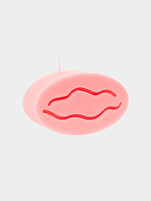 Свеча VULVA, VALCANO (размер one size, цвет Розовый)