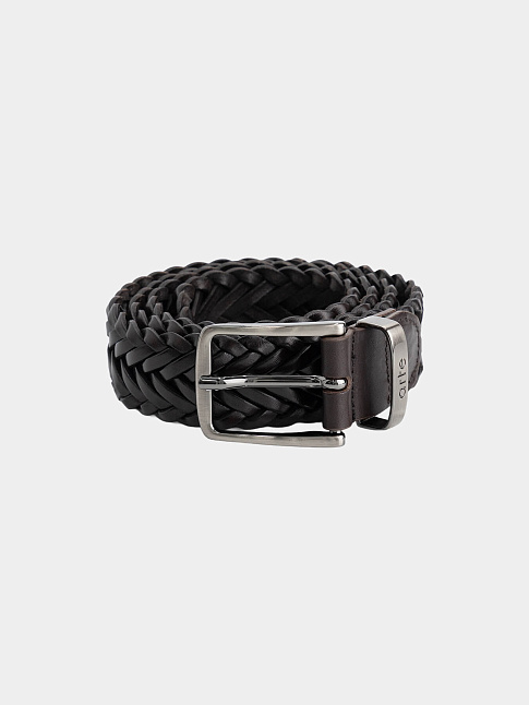 Ремень BRAIDED LEATHER (размер one size, цвет Черный)
