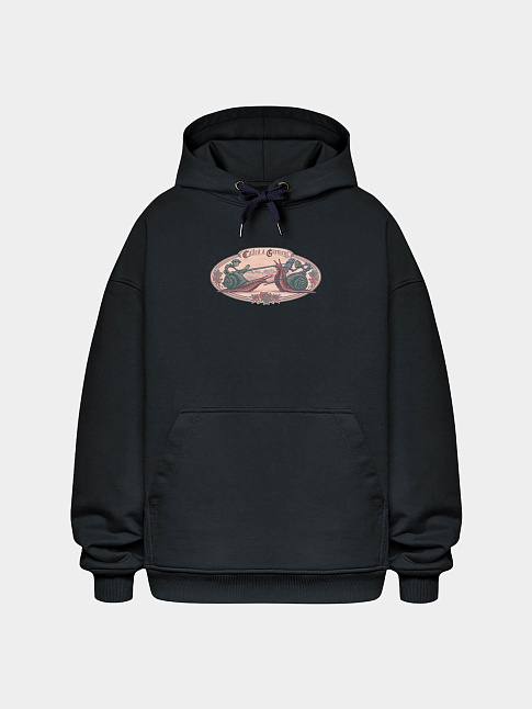 Худи SNAIL CLASH (размер S, цвет Темно-синий)