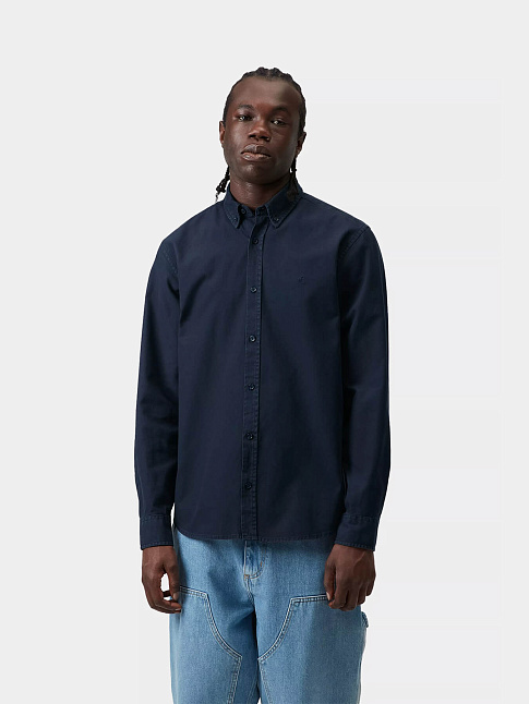 Рубашка BOLTON (размер M, цвет Темно-синий)