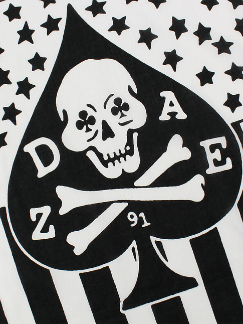Бандана DAZE SKULL (размер one size, цвет Черный)