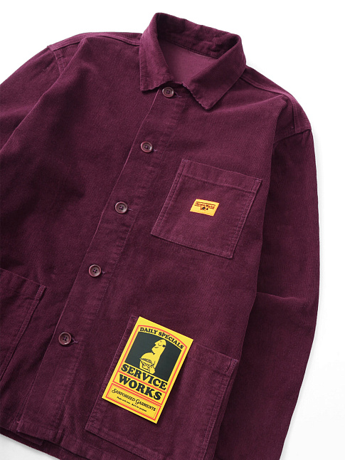 Овершот CORDUROY COVERALL (размер L, цвет Фиолетовый)