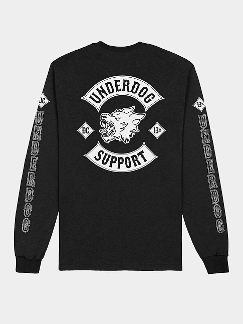 Лонгслив Underdog Support (размер S, цвет Black)