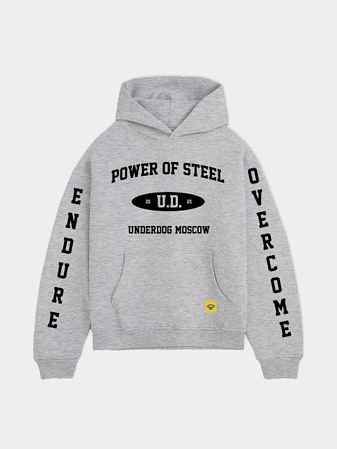 Худи ATHLETIC (размер XL, цвет Серый)