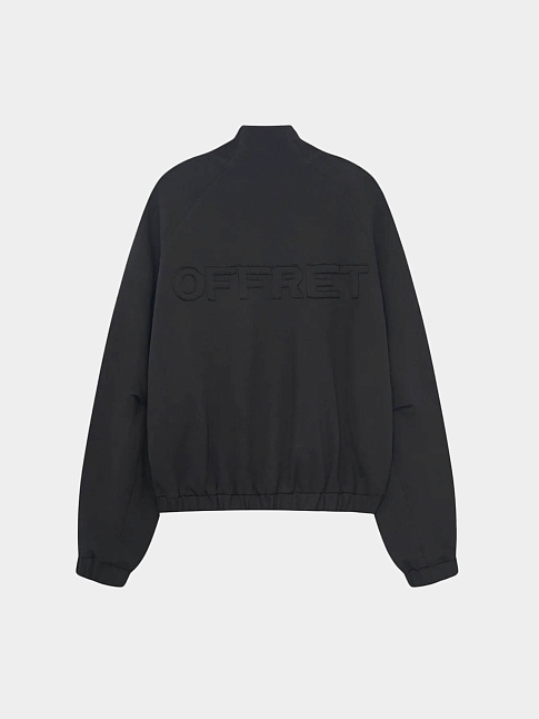 Бомбер на молнии DOUBLE ZIP (размер M, цвет Черный)