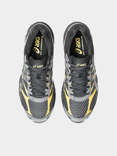 Кроссовки GEL-CUMULUS 16 (размер 42, цвет Серый-Желтый)
