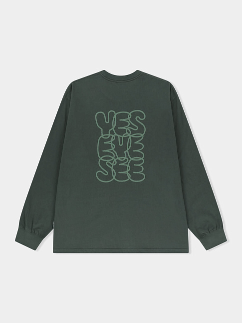 Лонгслив C-LOGO (размер M, цвет Хаки)