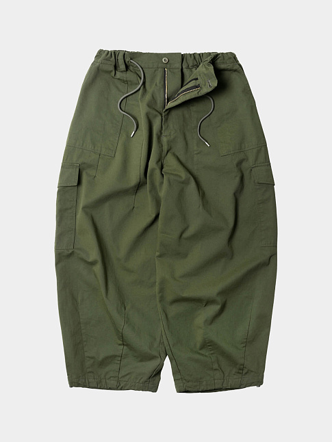 Брюки TWILL CARGO BALLOON (размер XL, цвет Зеленый)