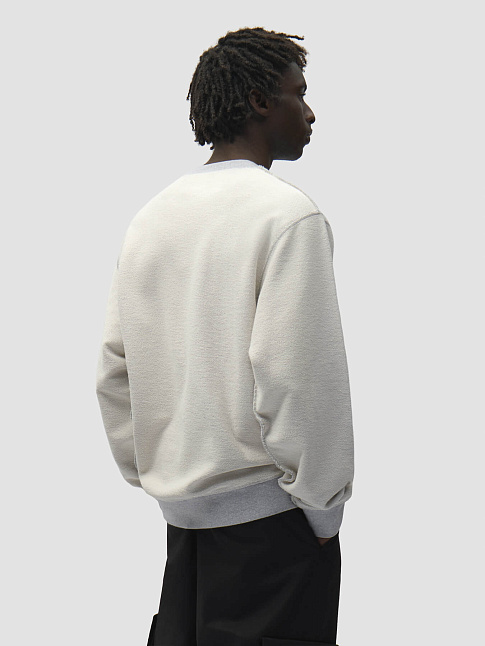 Свитшот REVERSIBLE LABEL (размер XL, цвет Серый)