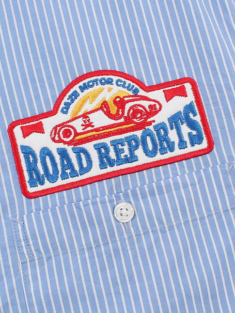 Рубашка ROAD REPORTS (размер M, цвет Голубой)