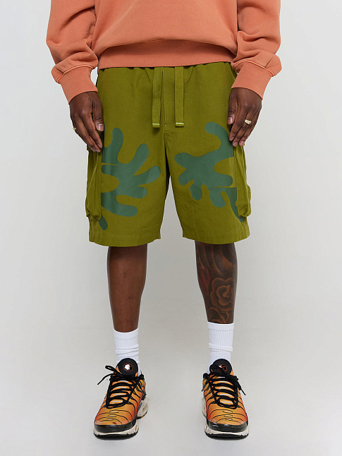 Шорты ADINKRA CARGO (размер L, цвет Зеленый)