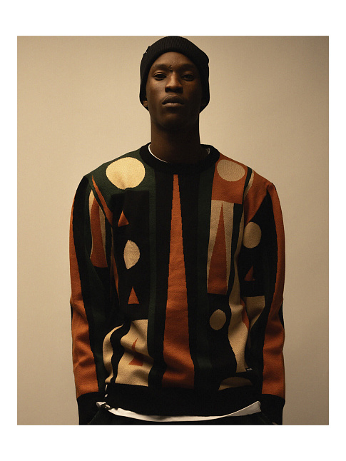 Свитер BACKGAMMON CREWNECK (размер L, цвет Разноцветный)