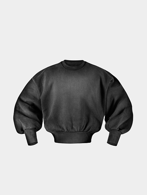 Свитшот PERFECT VINTAGE (размер XL, цвет Черный)