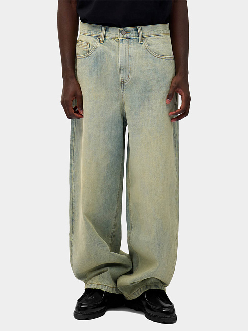 Джинсы DENIM (размер 32, цвет Зеленый)