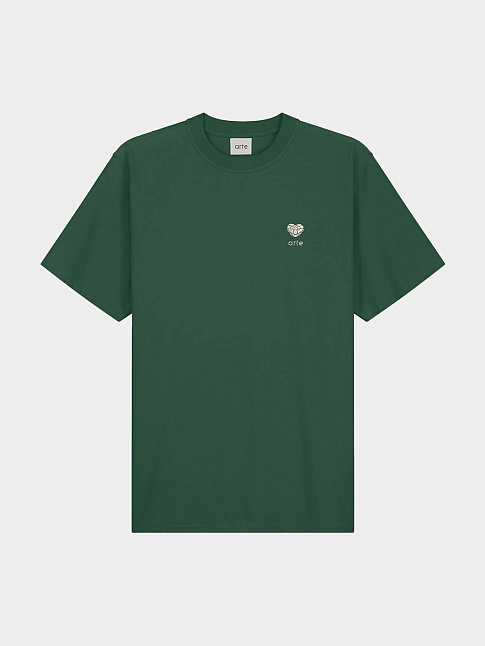 Футболка HEART LOGO (размер 3XL, цвет Зеленый)