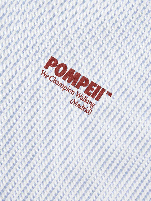 Рубашка STRIPE OXFORD (размер L, цвет Голубой)