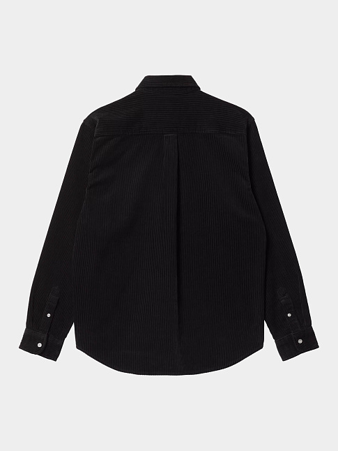 Рубашка MADISON FINE CORD (размер XXL, цвет Черный)