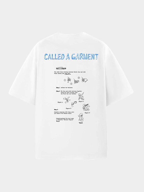 Футболка BALLOON PENGUIN (размер M, цвет Белый)