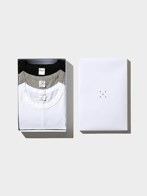 Комплект лонгсливов UNDERSHIRT 3-PACK (размер M, цвет Разноцветный)