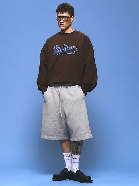 Свитшот AMOUR VINTAGE (размер XL, цвет Коричневый)