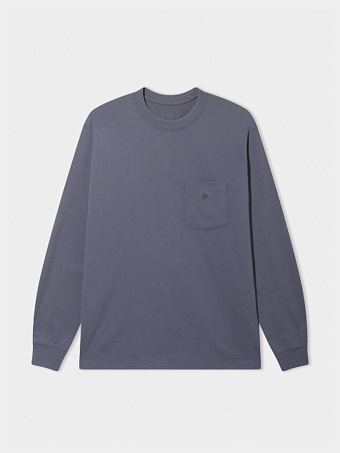 Лонгслив OVERSIZED POCKET (размер M, цвет Темно-серый)