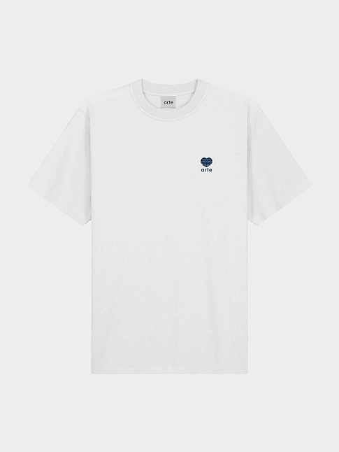 Футболка HEART LOGO (размер XXL, цвет Белый)