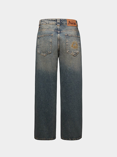 Джинсы PASTORAL WIDE (размер L, цвет Коричневый)