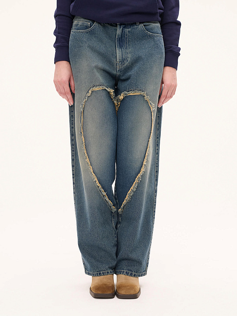 Джинсы LOVE PANTS 00'S (размер 30, цвет Голубой)