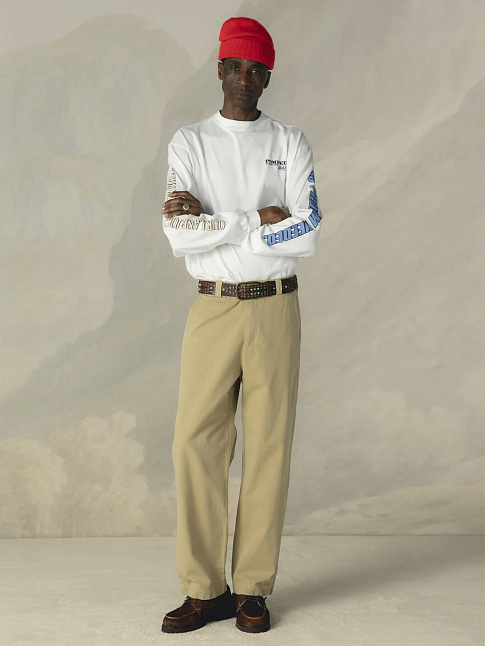 Лонгслив WHAT ́S THE RUSH (размер XL, цвет Белый)