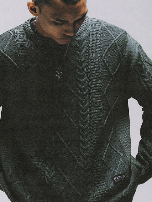 Свитер ANTLER (размер XXL, цвет Синий)