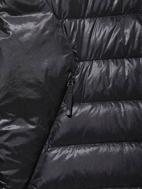 Пуховик 1000FP SPUTTERING HOODED (размер M, цвет Черный)