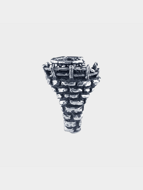 Кольцо WELL OF OBLIVION (размер 19 1/2, цвет Серебряный)