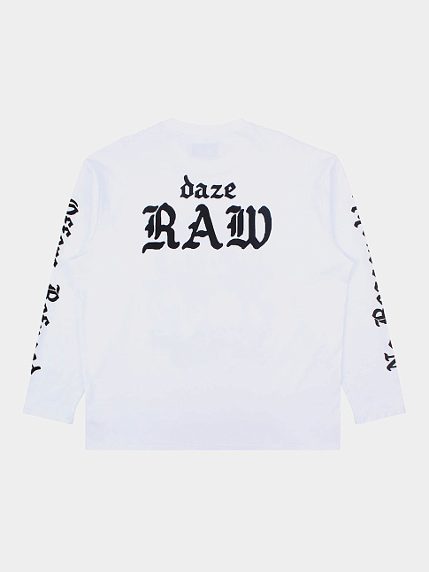 Лонгслив DAZE RAW (размер XXL, цвет Белый)