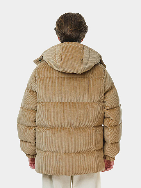 Пуховик VELVET (размер XL, цвет Светло-коричневый)