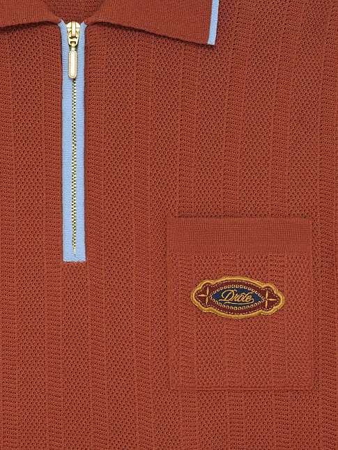 Свитер POLO MAILLE PATCH (размер M, цвет Оранжевый)